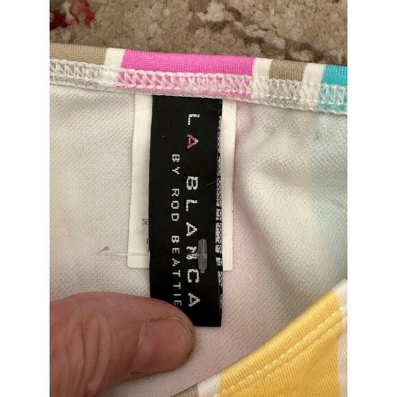 La Blanca Women's Multicolor Bikini Top & Bikini Bottom Size 12 - Picture 3 of 6